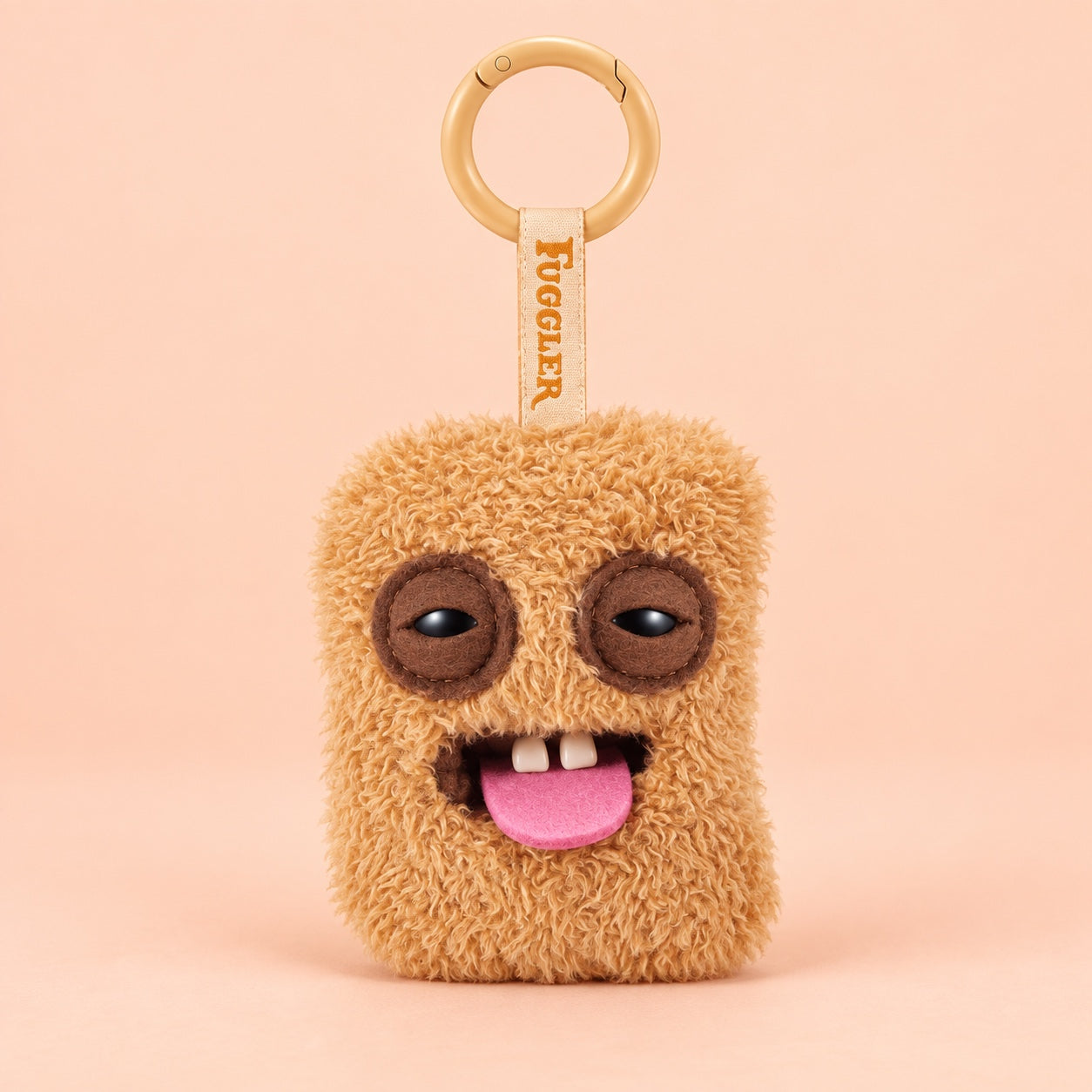 What is included with Pocket Mischief Plush Keyring
